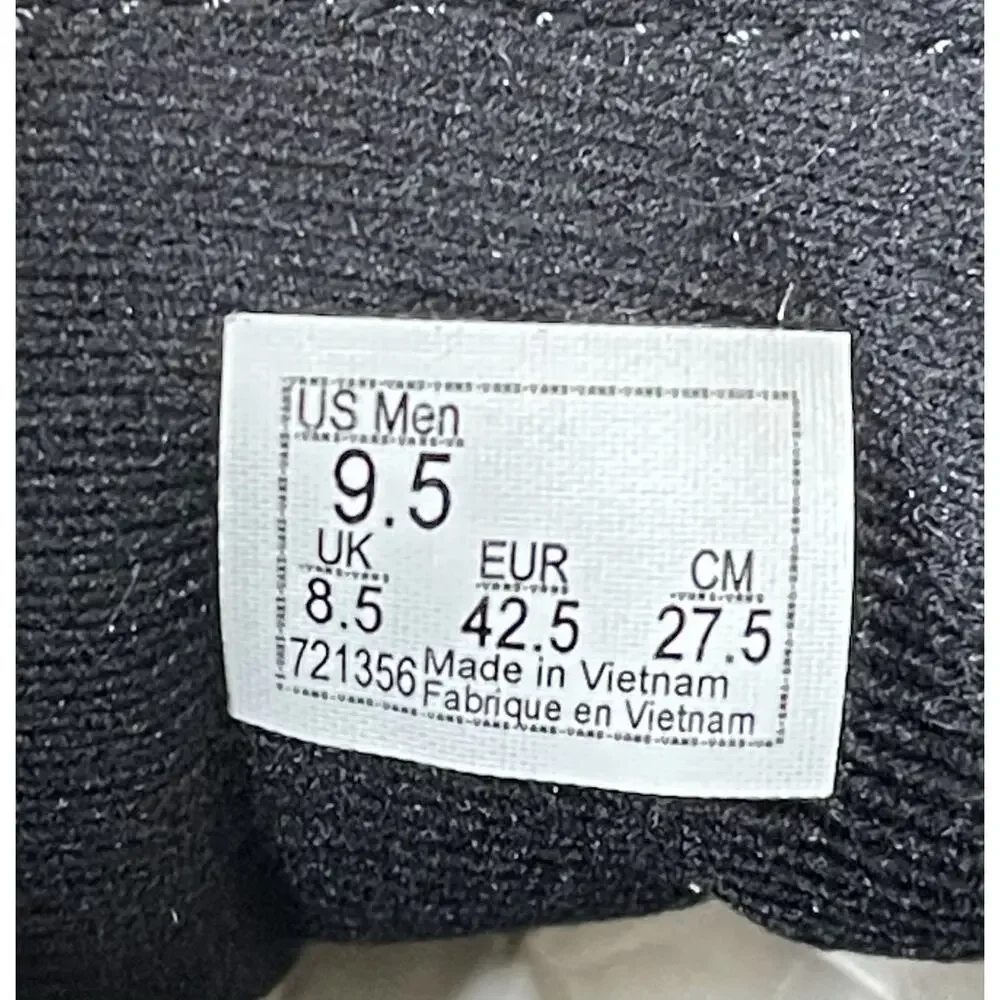 Size 9.5 - Vans Sk8- High Black White
